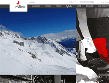 Tablet Screenshot of makalu-socks.com